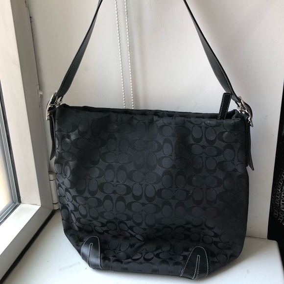 Coach Bags Big Black Coach Bucket Bag Poshmark